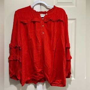 LOFT Long Sleeve Blouse